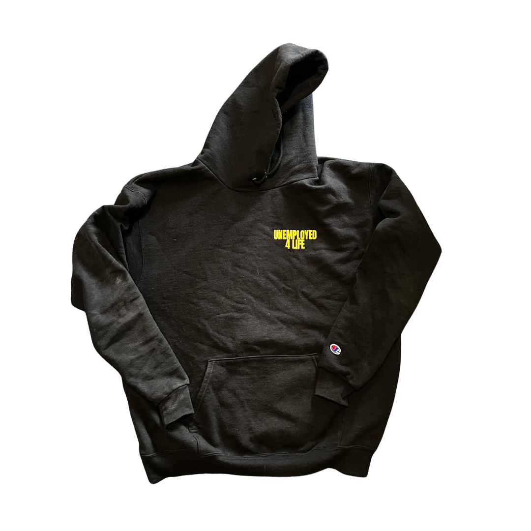 Black "U4L" recipe for entrepreneurship hoodie