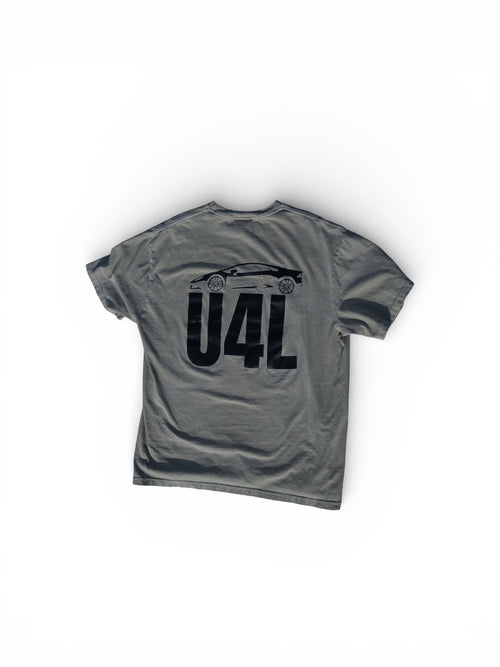 Olive "U4L" short sleeve t shirt